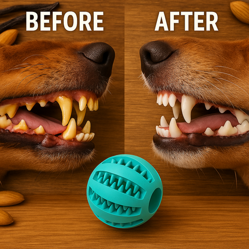 Interactive Dental Chew Ball